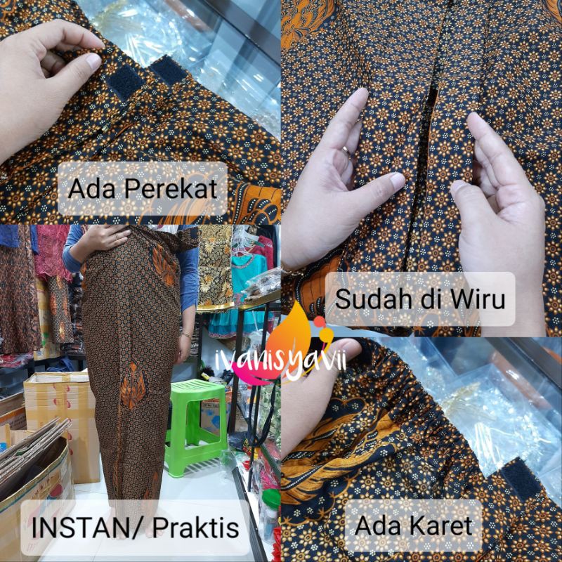 Jarik Instan Cewek Cowok, Motif (10.1-10.6)