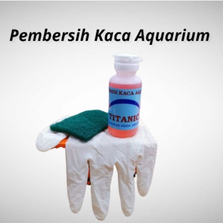 Termurah !!! Pembersih Kaca Aquarium Titanic / cleaner  pembersih kaca