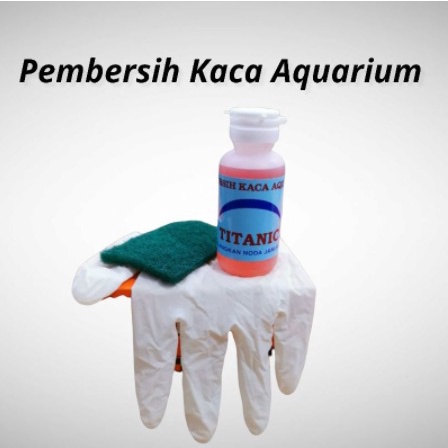 Termurah !!! Pembersih Kaca Aquarium Titanic / cleaner  pembersih kaca