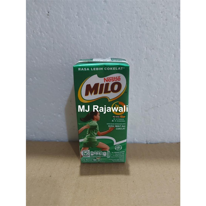 

Susu Milo Kotak 180 ml - Satuan