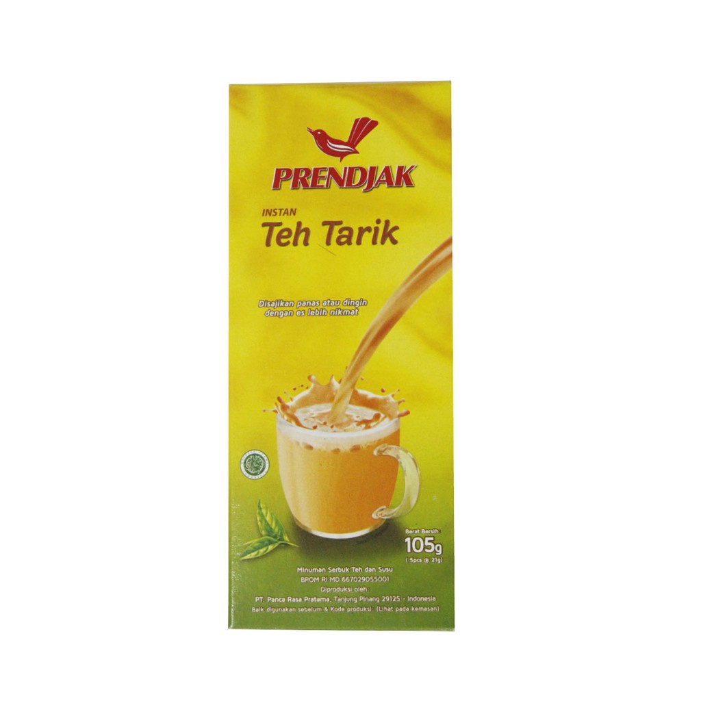 

Prendjak Instan Teh Tarik 105 gr(Isi 5 Saset)