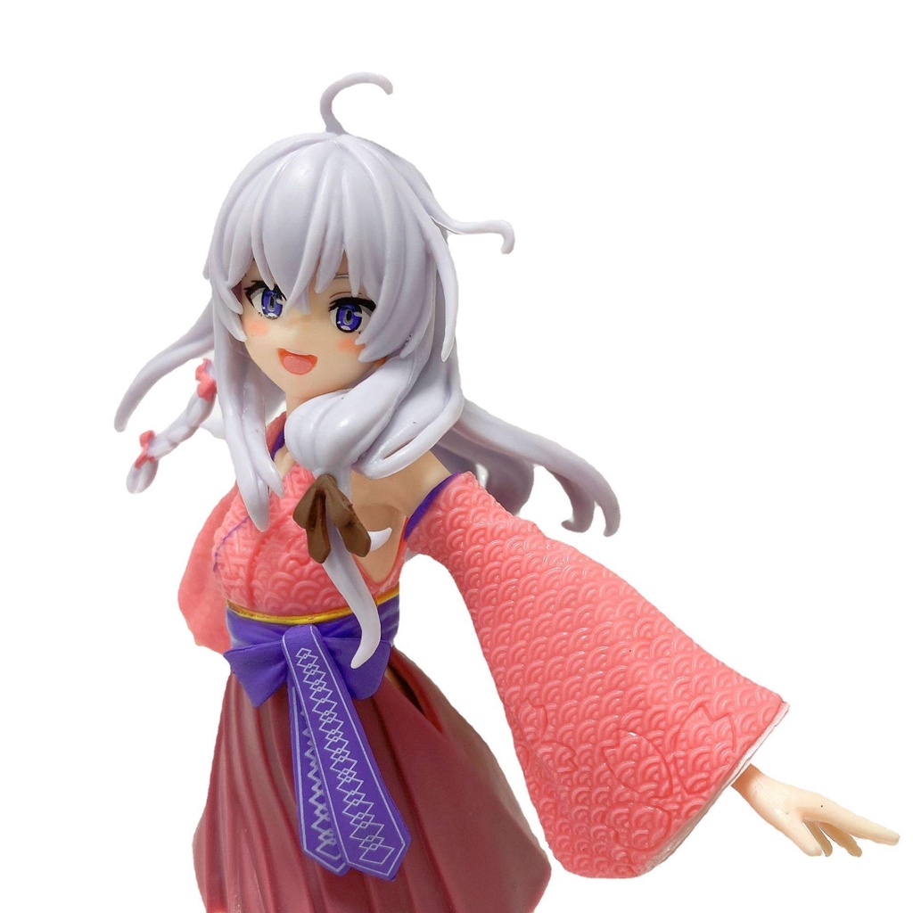 Mainan Action Figure Wandering Witch The Journey of Elaina 20cm Bahan PVC Untuk Koleksi