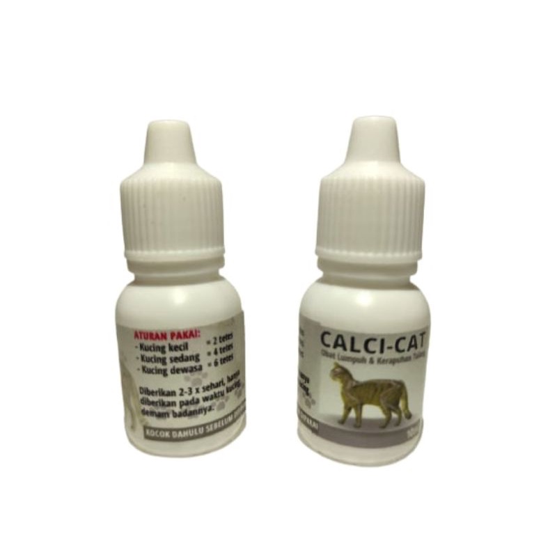 Calci-cat Obat Lumpuh Vitamin Tulang Dan Kerapuhan Tulang 10ml Perwatan Tulang