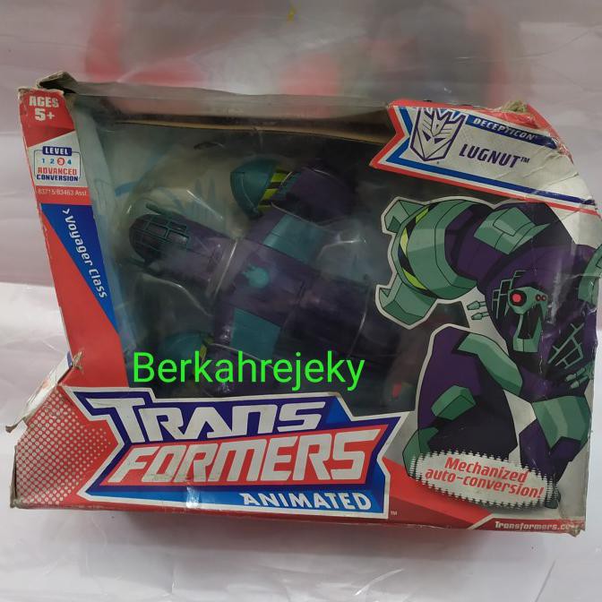 ROBOT TRANSFORMERS ANIMATED DECEPTICONS LUGNUT Best Seller