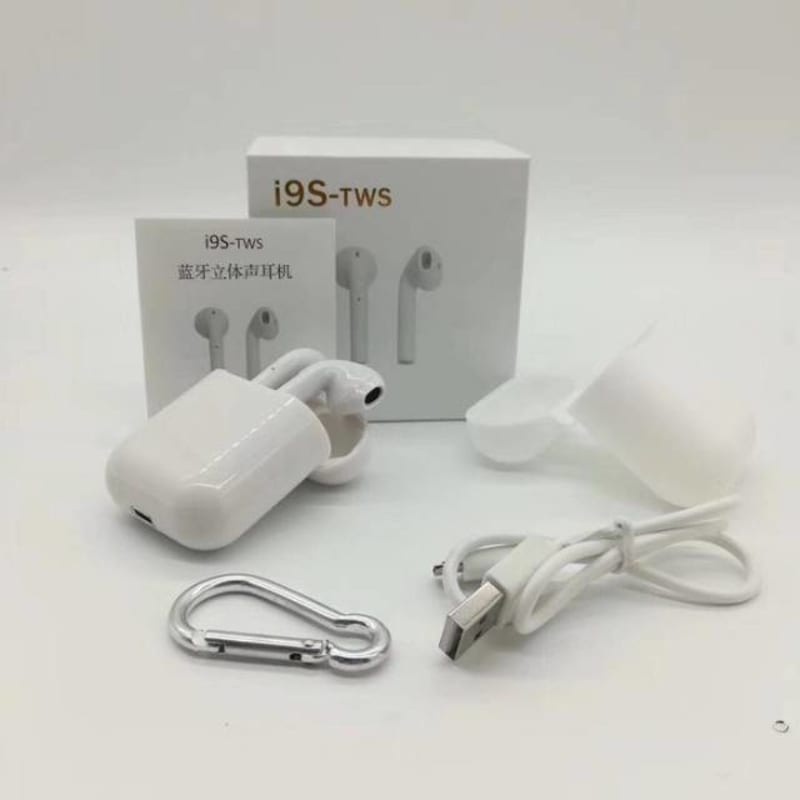 Tws Headshet i9S Bluetooth BT i9S Mini wireless Stereo Audio Hf Music Box Original