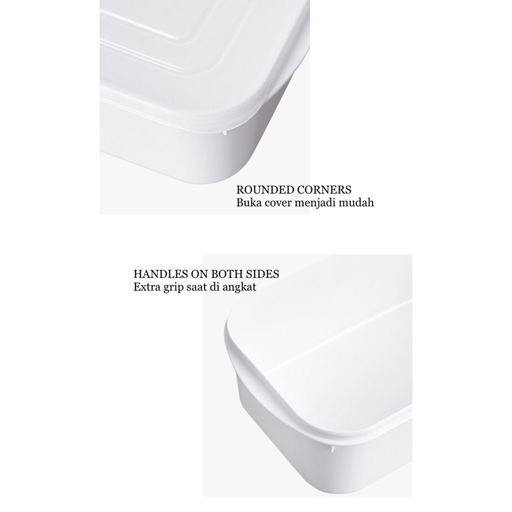 Plastic Food Container Kotak Makanan Storage