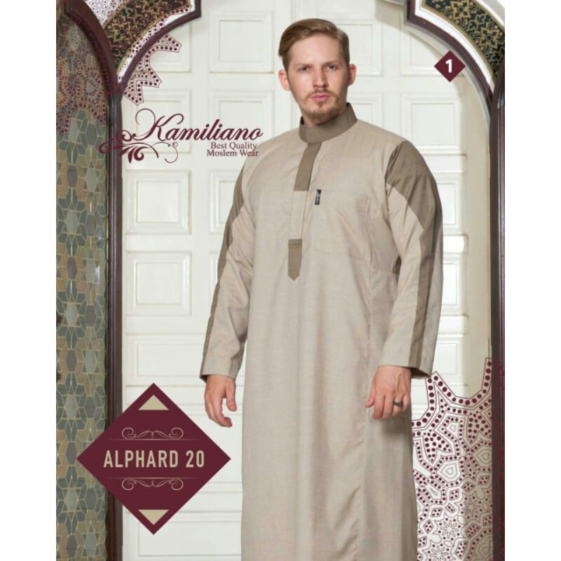 jubah kamiliano alphard 20