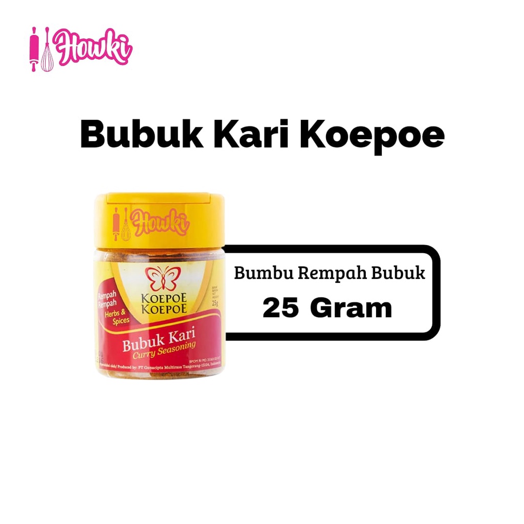 

Koepoe Bubuk Kari 25Gr