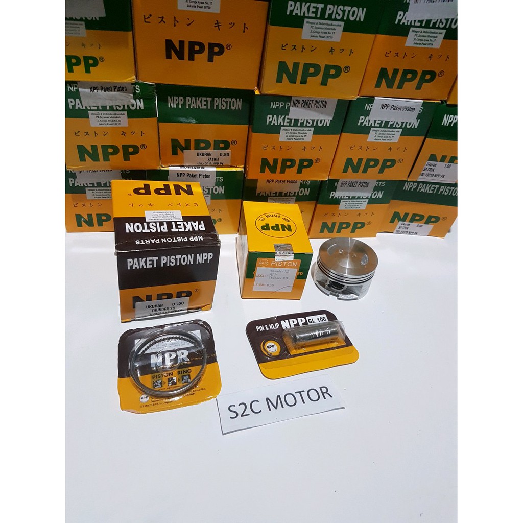 Piston Kit THUNDER XB os 50 npp