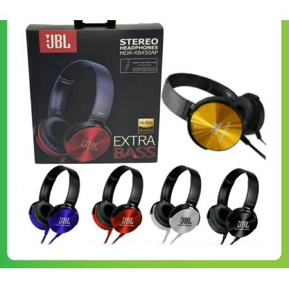 Headphone Headset Bando XB-450 XB 450 Extra Bass J