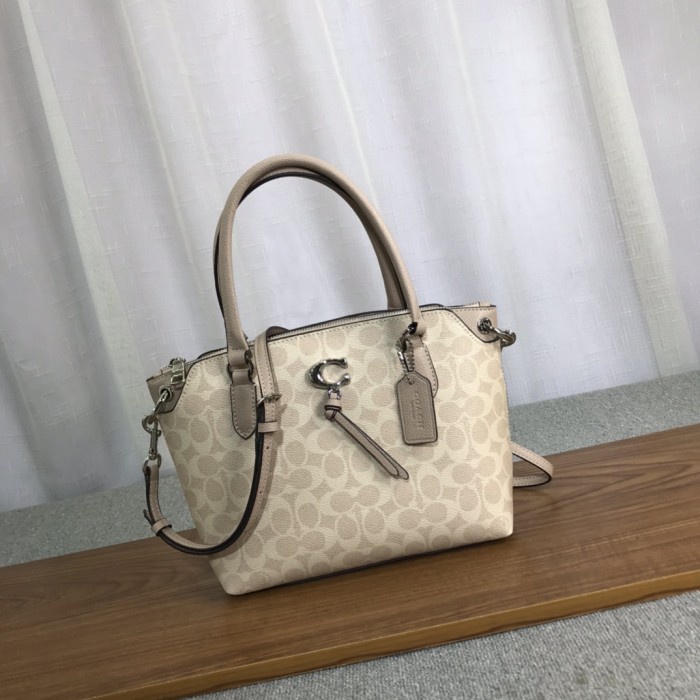 TAS COACH SATCHEL SIGNATURE CROSSBODY WOMEN ORI / TAS COACH WANITA