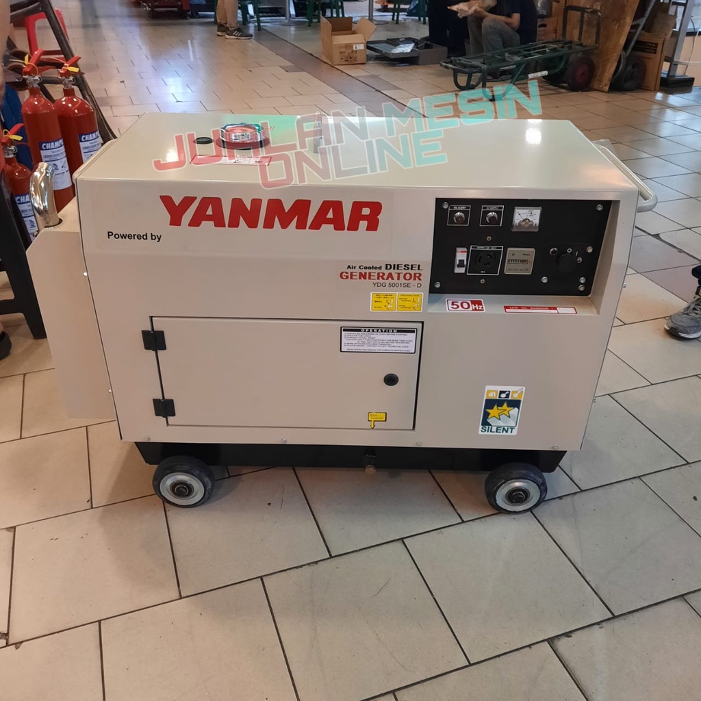 Genset Silent Diesel 5 kva YANMAR YDG5001SE Genset Sollar