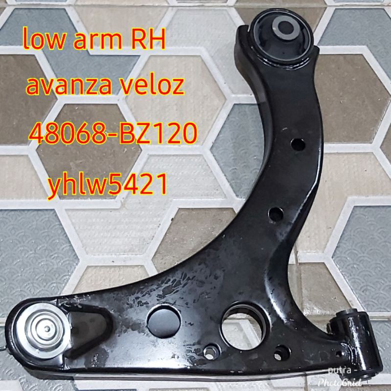 LOWER ARM RH/SAYAP BAWAH KANAN AVANZA VELOZ 2012 ALL NEW AVANZA XENIA 2012-2014 OEM TOYOYA