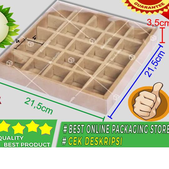 

☛ BOX DUS NASTAR SEKAT MIKA CANTIK GIFT BOX PER 5PCS - CB212135 - Merah ☪