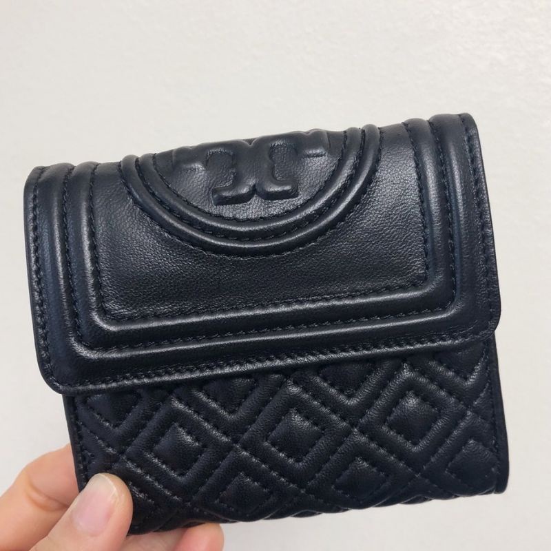 Ori TB Suede material Ladies folding wallet card bag- change wallet