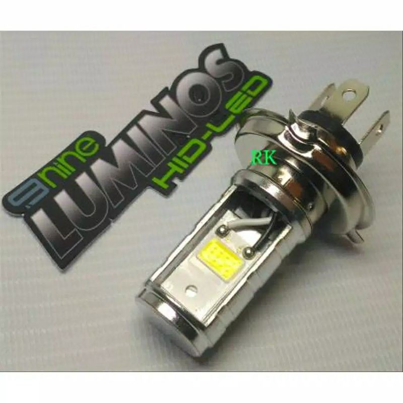 Lampu Led H4 luminos Led HS1 luminos putih balon led h4 high low white motor
