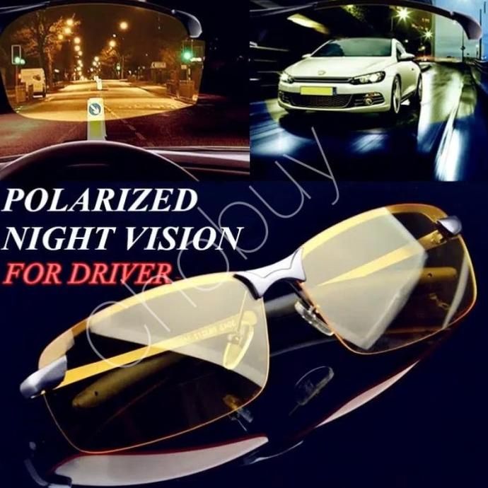 polarized, kacamata anti silau siang malam