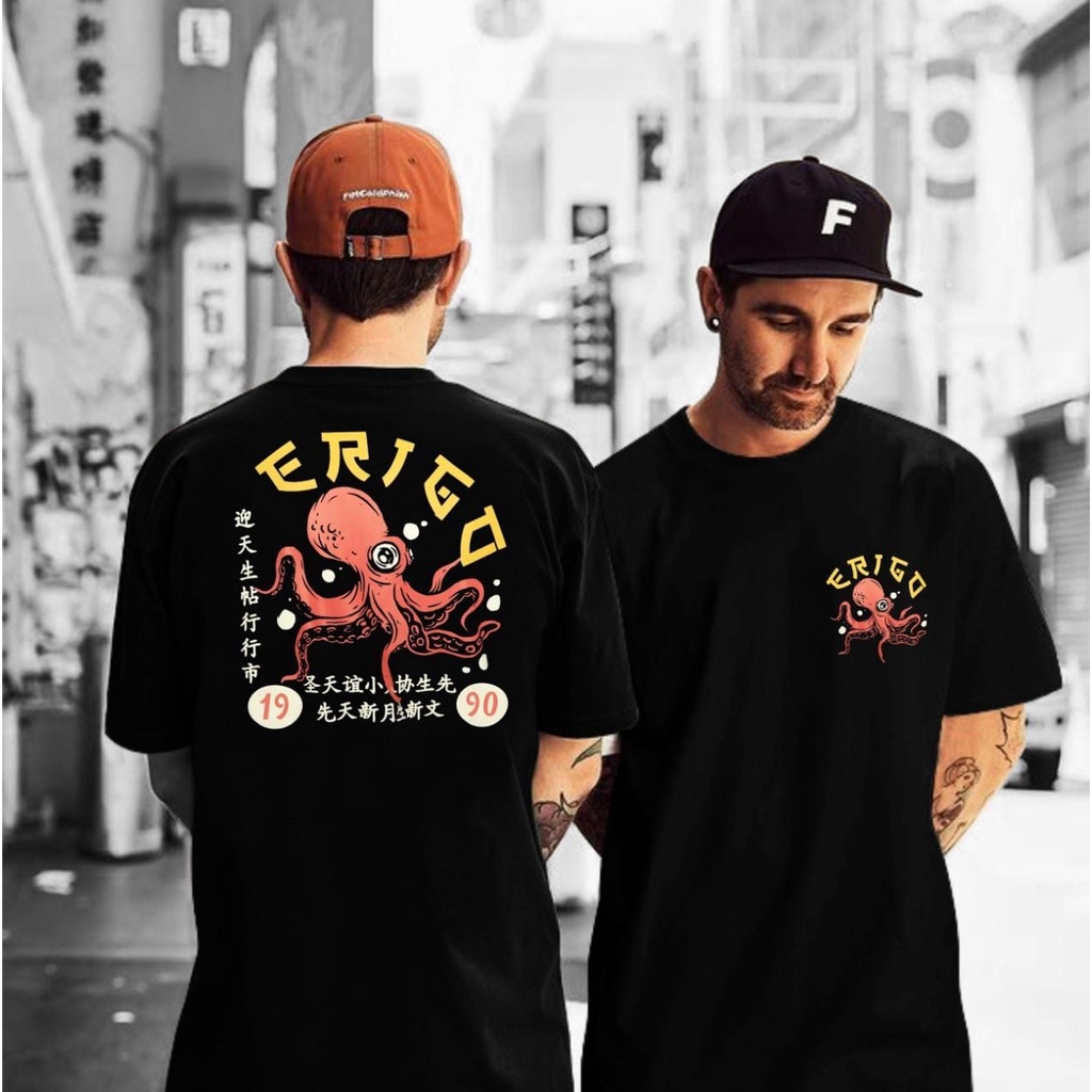 Baju Kaos Pria - Baju Kaos Erigo Apparel - Baju Kaos Erigo Trendi 2022 - Baju Kaos Erigo Original - 