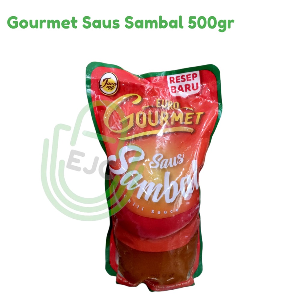 

Euro Gourmet Saus Sambal Saus Pedas 500gr