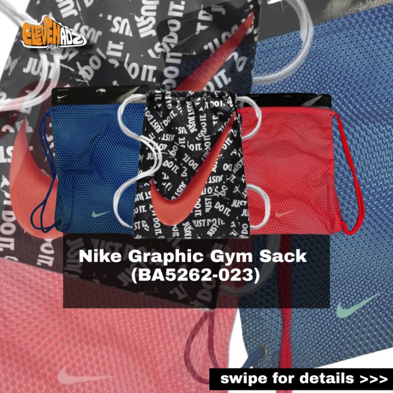 tas serut nike graphic gymsack
