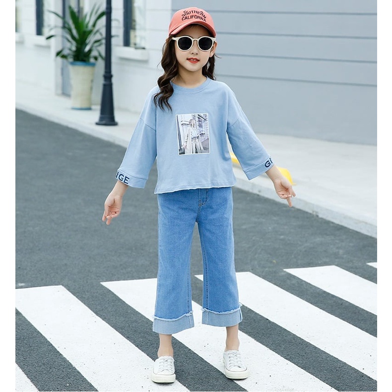 (COD) Baju Anak Perempuan Import / Setelan Anak Perempuan Import / Pakaian Anak Perempuan Import