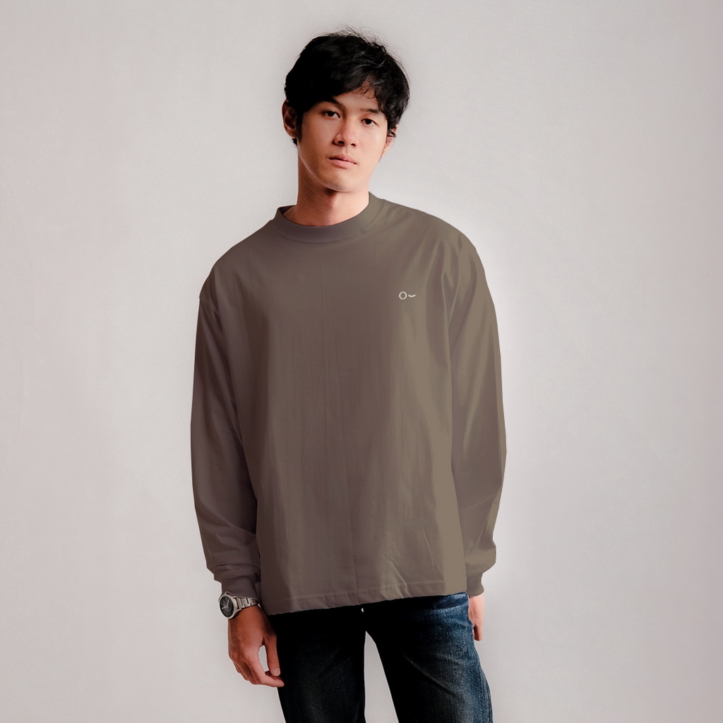 JOHNJILL - Kaos OVERSIZE Long Sleeve_