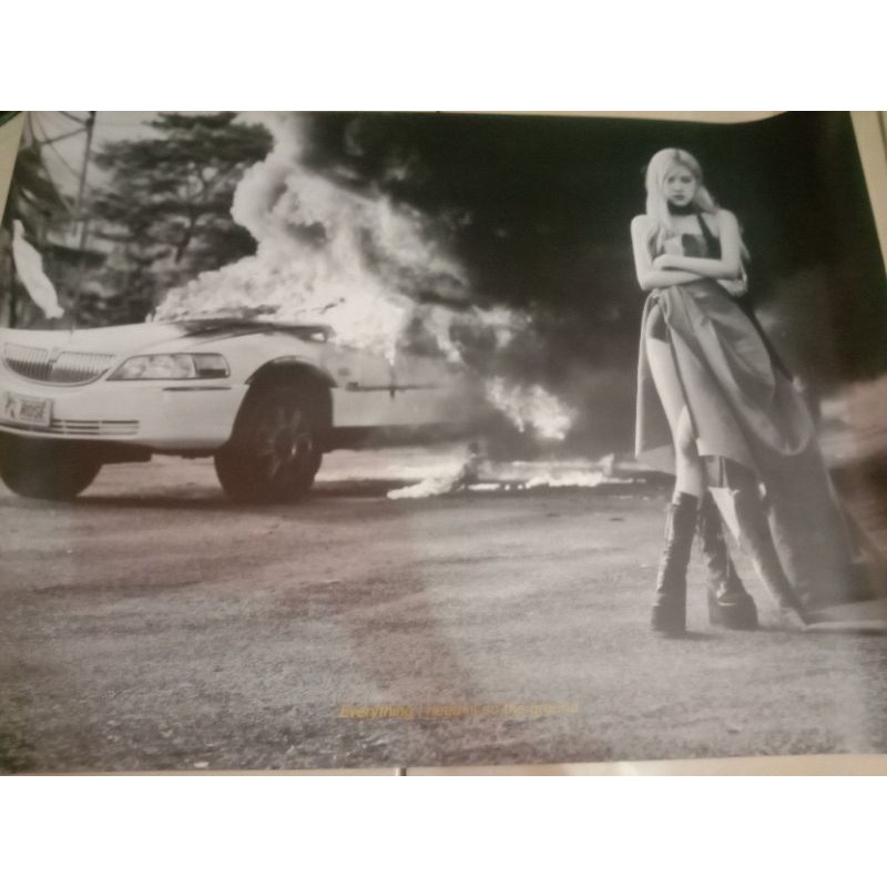 POSTER BLACKPINK HOW YOU LIKE THE POSTER ALBUM ROSE -R-