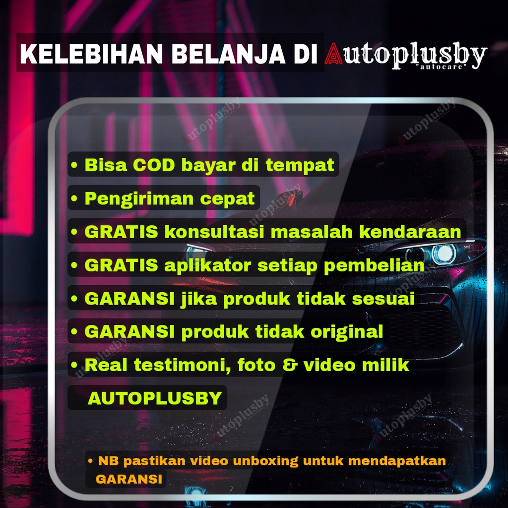 Pembersih Jamur Kaca Dan Body Mobil - Penghilang Kerak Jamur Mobil Motor Spion Cermin 500 ML by Autoplusby