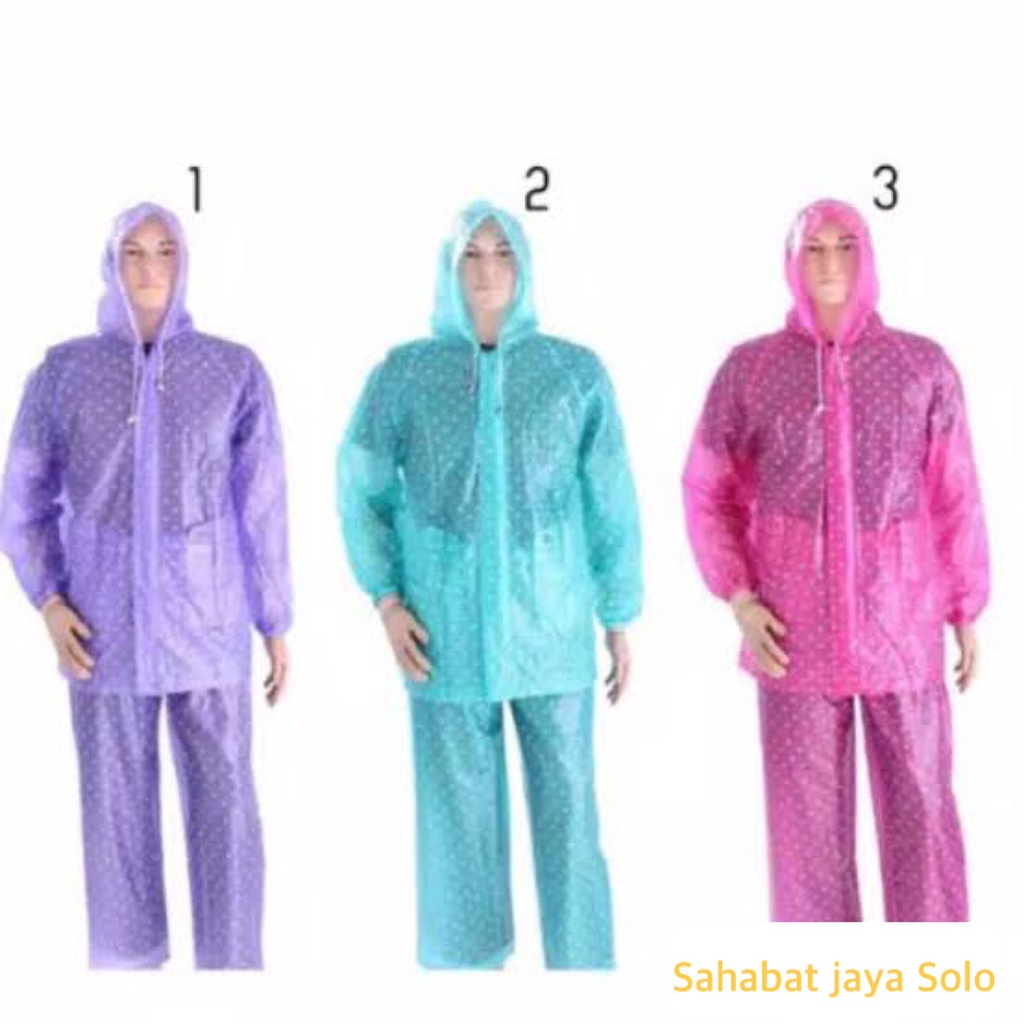 JAS HUJAN JAKET CELANA PLUTO ELEPHANT BRAND