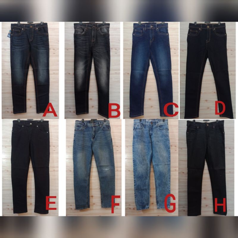 CELANA JEANS USED SLIMFIT ORIGINAL