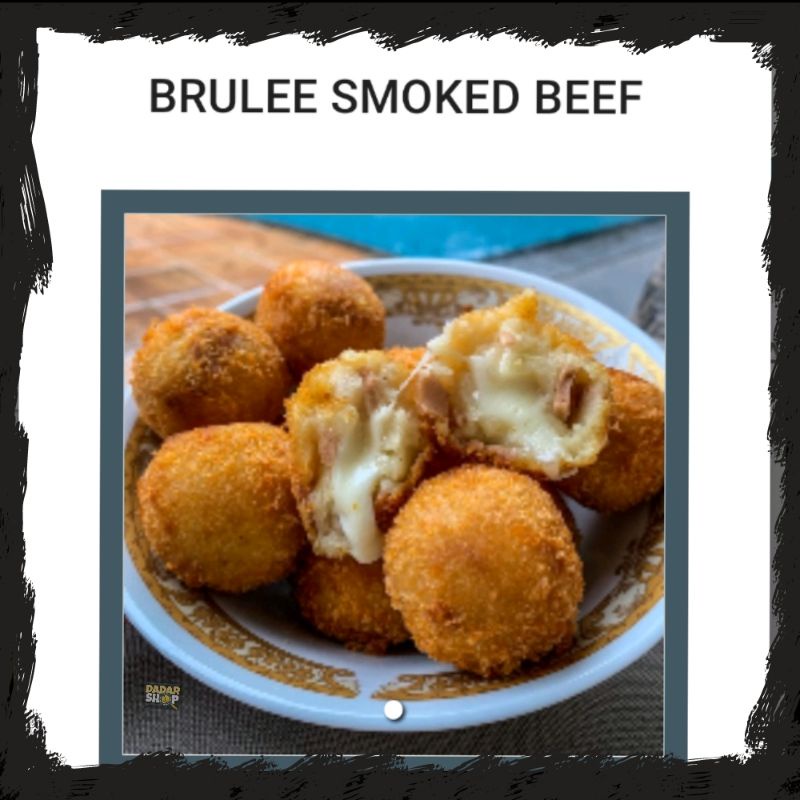 

Brulee Smoked Beef Mozarella