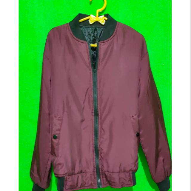 Preloved jaket bomber cewek cowok