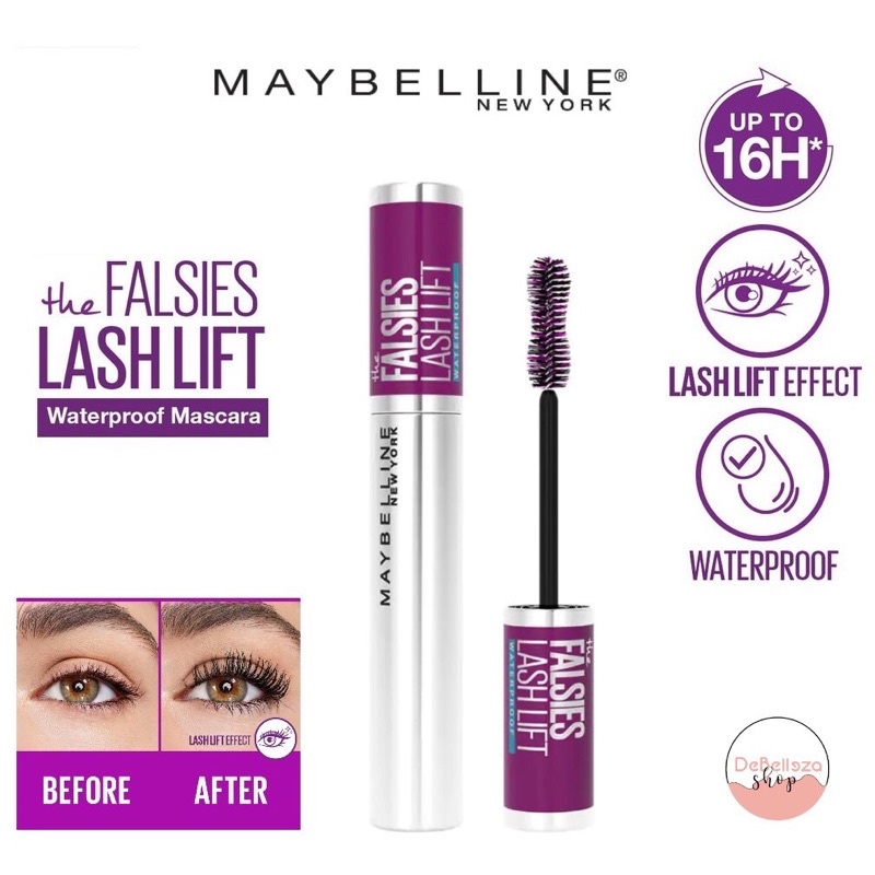 [BPOM]MAYBELLINE The Falsies Lash Lift Waterproof Mascara | Maskara LashLift