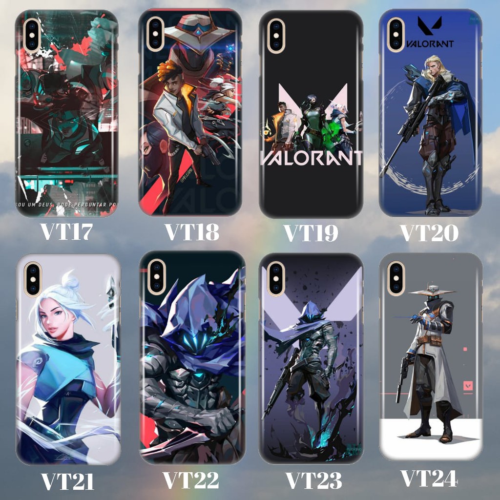 Custom case valorant huawei y5 2018,y6 2018,y5 2019,y6 pro 2019,y7 pro 2019,y9 2019 case glass case