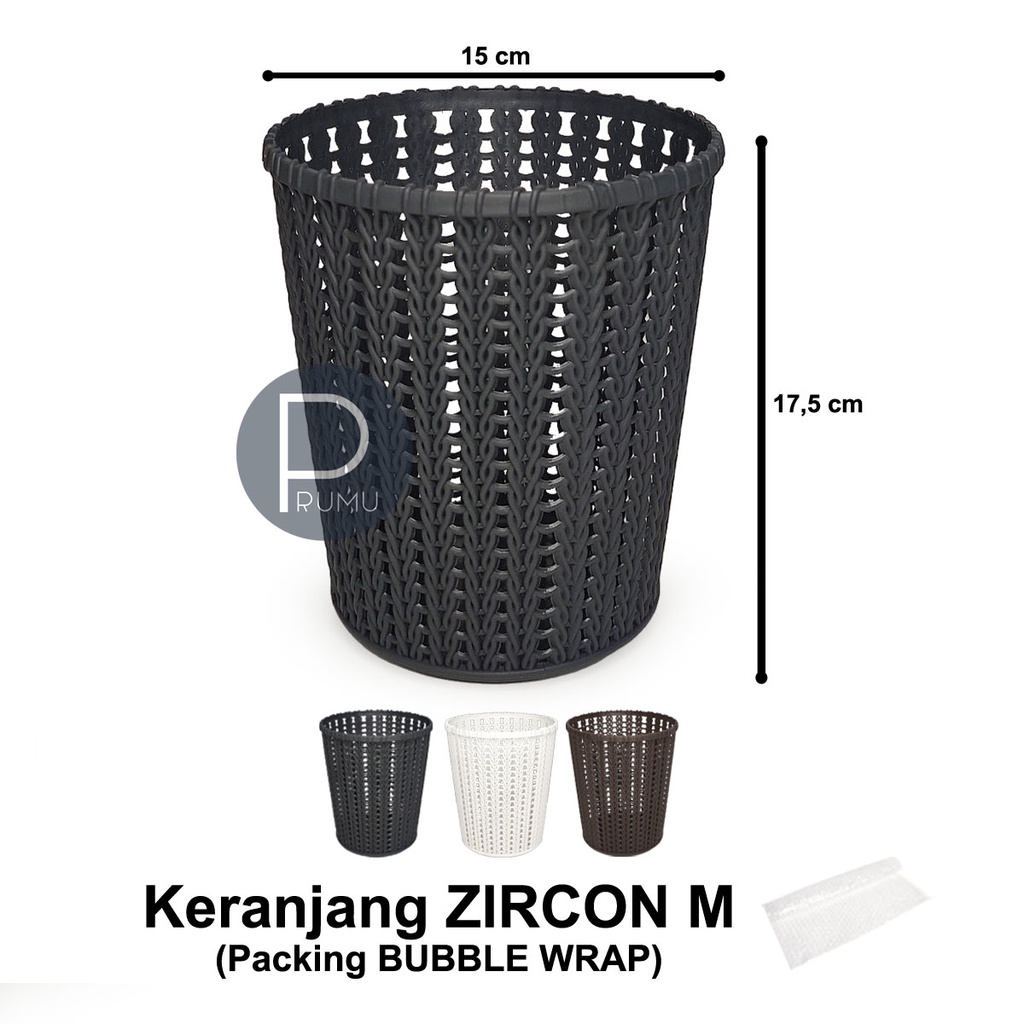 Grosir Keranjang Plastik Serbaguna - Tempat Penyimpanan - Keranjang Penyimpanan - Keranjang Kecil - Zircon M