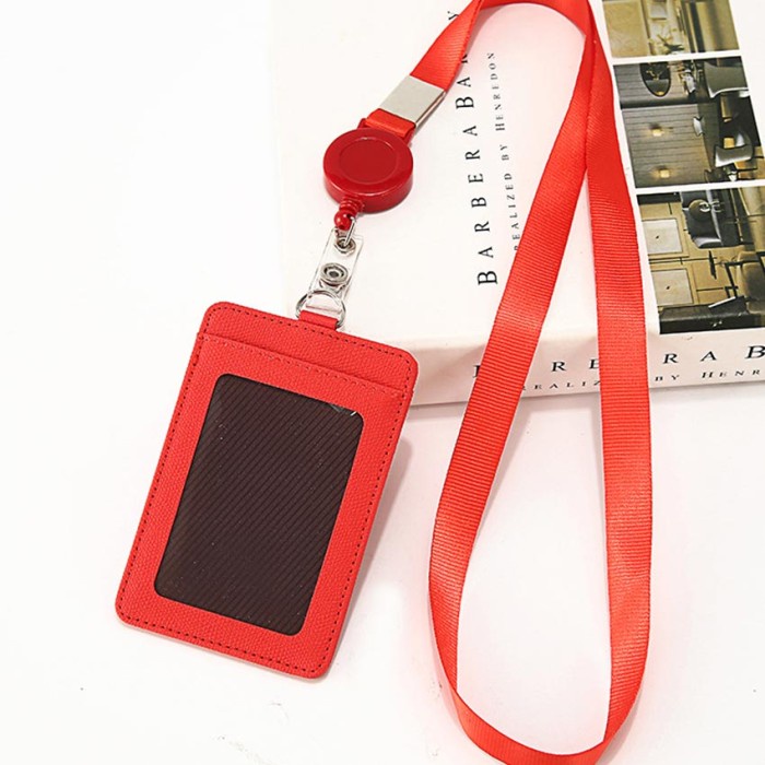 

coach card holder lanyard name tag seleting id cocok untuk kartu nama lalaindah456