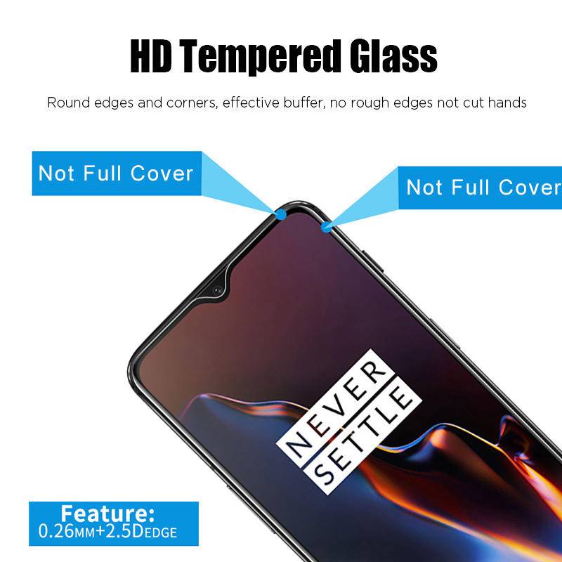 Pelindung Layar Tempered Glass 9H Transparan Untuk Oneplus 9 8T Nord N10 7T 6T 6 5T 5