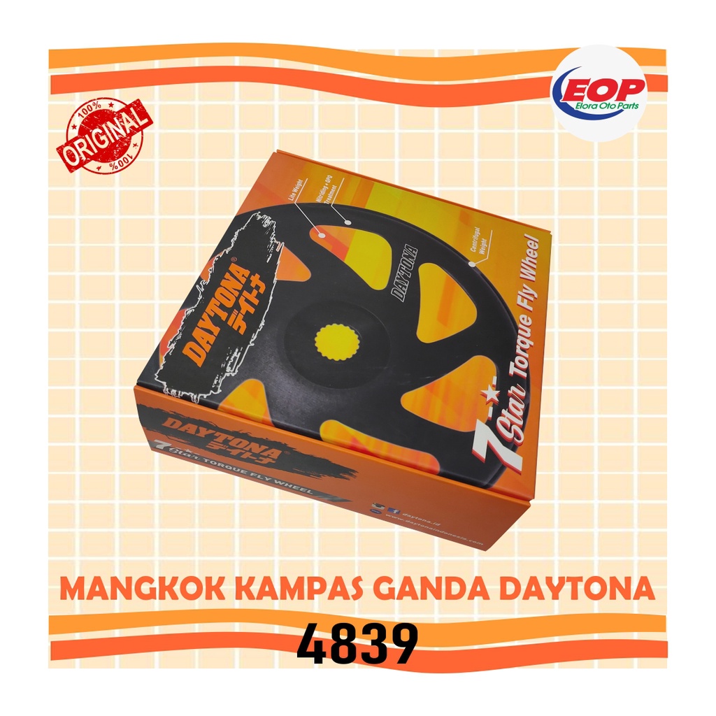 Terbaru!!! Mangkok Kampas Ganda Daytona - Nmax Anti Gredek 4839 Solusi Anti Gredek Untuk Motor Anda