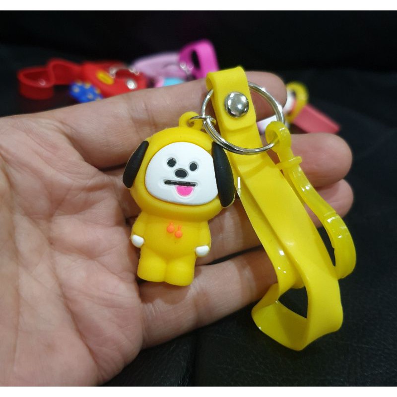 KPOP KEY CHAIN BTS ARMY CUTE CARTOON BT21 BANGTAN