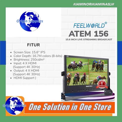 FeelWorld Seetac Atem 156 Broadcast Monitor