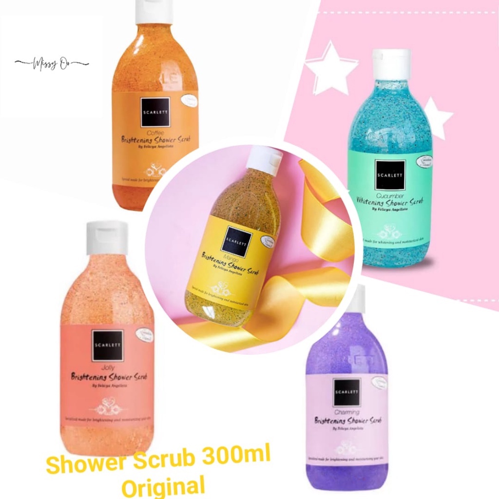 Scarlett Whitening Original Shower Scrub 300ml