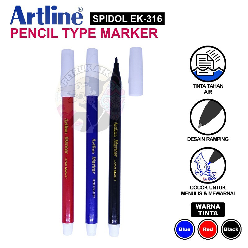

[PAK] SPIDOL KECIL WARNA EK-316 (ISI 3 PCS)*
