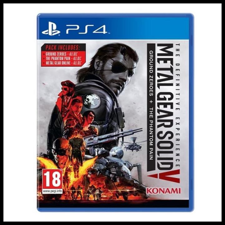 PS4 METAL GEAR SOLID V: THE DEFINITIVE (Region 2/EUR/English) TERBATAS