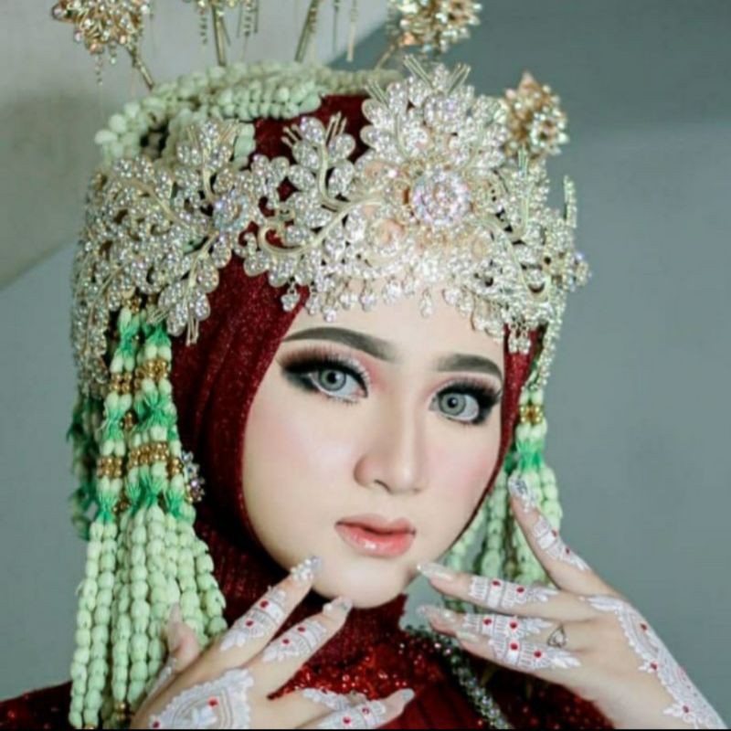 Promo Siger Sunda Ciki Akar Daun + 7 Mentul + Kalung Pengantin Putri.