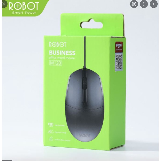 Mouse Robot Mouse Robot Original Mouse Robot Kabel Mouse Robot M120 Office Wired Mouse 1000 DPI