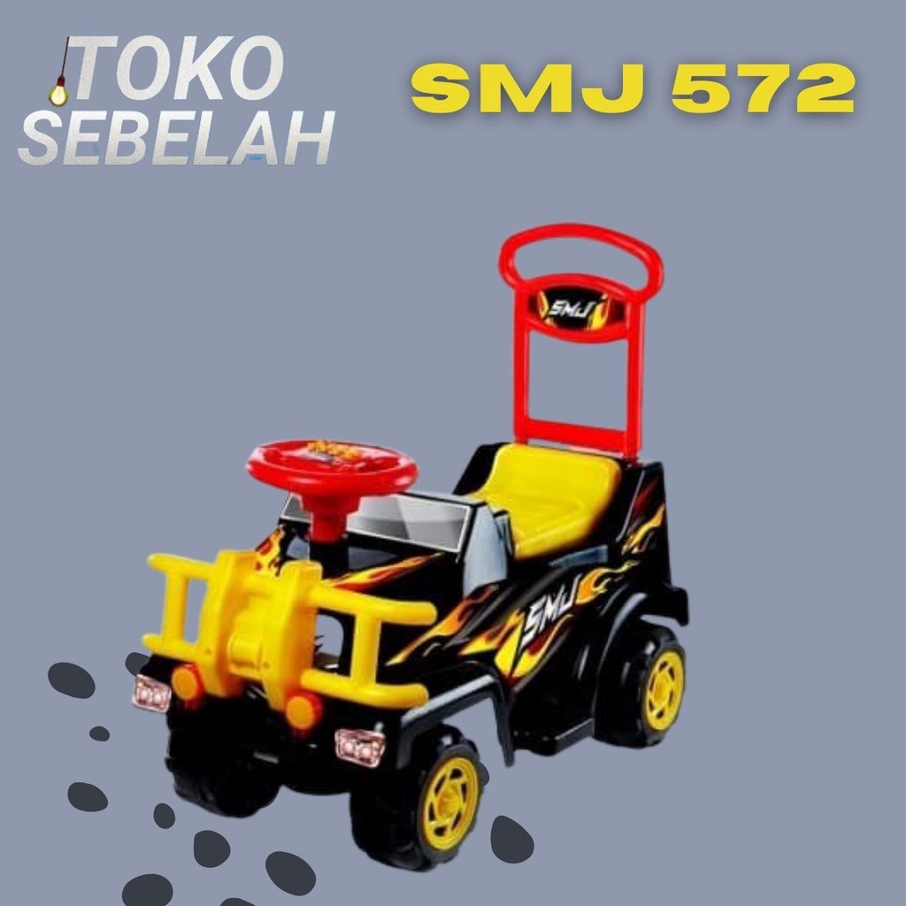 Mainan Anak Mobil Mobilan duduk Dorong - SMJ 572 SHP Toys Kado Hadiah