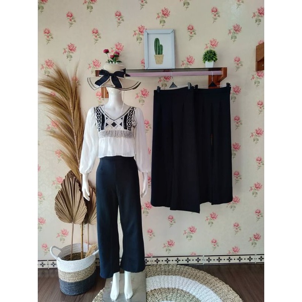 Kulot scuba hitam