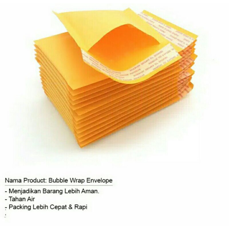 

[READY] BUBBLE WRAP AMPLOP PACKING MURAH