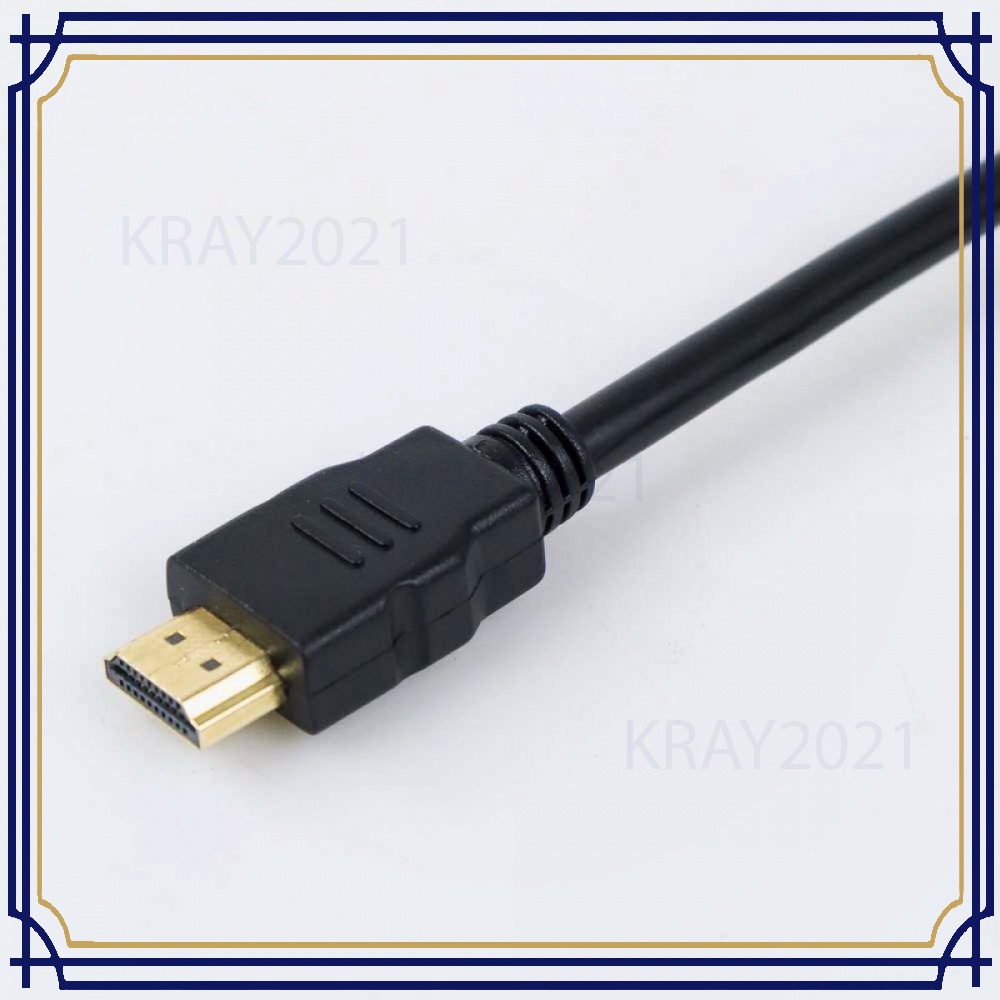 High Speed HDMI to HDMI Cable OD7.3mm Gold Plated 4K - 5m