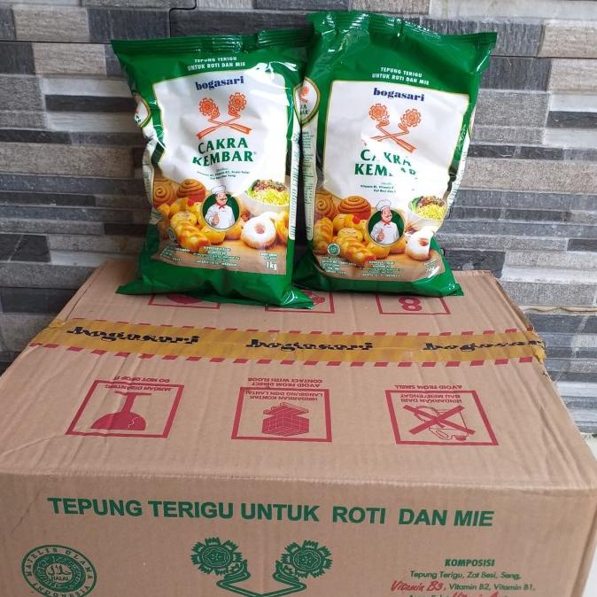 

TERMURAH Tepung Terigu Cakra Kembar 1 Dus (Via GOJEK)